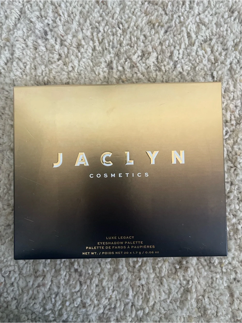 Jaclyn Cosmetics Luxe Legacy Eyeshadow Palette - Gold to Black